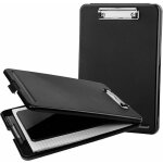 Ontway - planchettes  pince a4 avec rangement presse - papiers dossier plastique support de papier clip ...