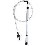 Opiros - carafe a' grande pompe a' de'marrage facile pour huile de vin avec siphon automatique 56 cm ...