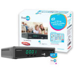 Optex ors9939hd reconditionn� r�cepteur / d�codeur tv satellite hd enregistreur usb + carte fransat pc7 ...