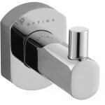 Optima cube way patre murale en laiton, chrome (spi21)