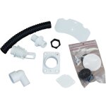 Optimo - collecteur d'eau blanc pour goutti�re rectangulaire pour descente rectangulaire 60 x 80 mm