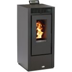 Optimo - po�le � granul�s carr� �tanche ustica noir 14kw