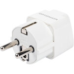 Adaptateur de voyage prise uk vers eu - 1000w cuivre