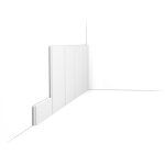 Orac - pack de 4 mtres profil de base pur, fait office de corps pour lambris px147 - 200x0, 9x16, ...