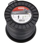 Oregon - fil de coupe stri flexiblade (diamtre : 3 mm) pour dbroussailleuse, bobine de 195 m - 111088e ...