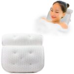 Oreiller de bain pour baignoire - appui - tête de bain pour le soutien de la nuque, le confort et la ... Oreiller de bain pour baignoire - appui - tête de bain pour le soutien de la nuque, le confort et la ...