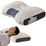 Oreillers cervicaux anti - ronflement 2024 pour un sommeil r�parateur - oreillers pour les douleurs cervicales ...