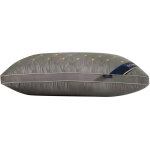 Oreiller cervical confortable et lavable premium gris 800g pour h�tel et maison, coussin de sommeil ergonomiqu ...