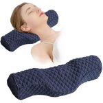 Oreiller cervical en mousse � m�moire de forme pour soulager les raideurs cervicales, pour les personnes ...