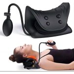 Oreiller cervical th�rapeutique, pour soulager les douleurs au cou et aux �paules, dispositif de relaxation, ...