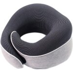 Oreiller cervical de voyage portable en forme de u, coussin de nuque l�ger en mousse � m�moire de forme, ...