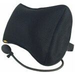 Oreiller de dos portatif de coussin de soutien lombaire gonflable pour ordinateur / chaise de bureau, ...