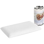 Oreiller enfant 6 cm confort 90x35 - mousse a memoire de forme. dehoussable. ergonomique. son premier ...