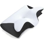 Oreiller ergonomique pour nuque - confortable et ferme - pour dormeurs sur le c�t�, dos et ventre - conception ...