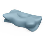 Oreiller ergonomique, soutien de la nuque, oreiller en mousse � m�moire de forme � rebond lent, oreiller ...
