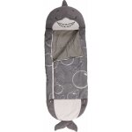 Oreiller pliant pour sac de couchage, 2 en 1, sac de couchage anti - coup de pied pour enfants, requin ...