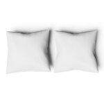 Oreiller rectangulaire ou carr moelleux 100% polyester fibres creuses coussin promo linge 65x65 cm - ...
