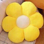 Oreiller de sol  fleurs mignon coussin de dcoration indie oreiller pour filles jouets en peluche pour ...