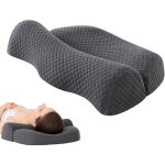 Oreiller de traction cervicale oreiller ergonomique confortable pour nuque