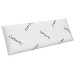 Moonia - oreiller viscoelastique noir perfor� en fibre de carbone 75