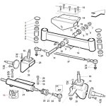 Original gianni ferrari bfb 95599610000 pg original kit de joints de vrin de direction