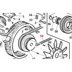 Original gianni ferrari courroie de transmission gates quad tracteur pg - sr