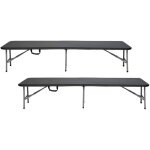 Orion91 - lot 2 bancs pliants pour la restauration 180x30x43cm o91