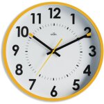 Horloge silencieuse abylis �30cm - ocre orium