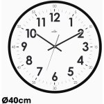 Horloge quartz silencieuse oris Ø40cm - noir orium Horloge quartz silencieuse oris Ø40cm - noir orium