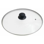 Couvercle en verre pour po�le 30cm