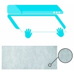 Filtre hotte aspirante 45x95 cm. 150 grammes / m2 Filtre hotte aspirante 45x95 cm. 150 grammes / m2