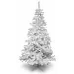 Sapin de no�l artificiel tradition et qualit� - arbre pour d�coration de no�l avec support 180 cm blanc ...