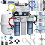 Osmoseur domestique 7 �tapes de filtration av ro7 aqua vita bio avec pompe + 3 jeux de cartouches (12 ...