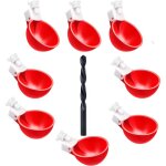 Osqi - bricolage 8 pi�ces volaille abreuvoir kit poulet canard oie abreuvoir automatique nouveau type ...