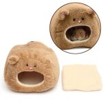 Osqi - hamac en peluche � suspendre pour hamster. lit douillet et chaud pour lapin