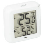 Otio - thermomtre hygromtre intrieur + capteur - blanc