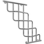 Otitec - sche - serviette eau chaude cascade, dimensions: 700?1000 mm couleur: chrome