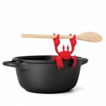 Ototo repose cuill�re silicone - gadgets cuisine - r�sistant � la chaleur, cadeaux de cuisine amusants, ...