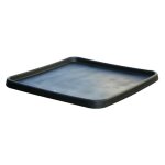 Bac  gcher 90x90cm noir - 4040050 - outifrance