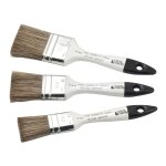 Lot de 3 pinceaux spcial lasure l'outil parfait