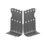 Matijardin ? outils de fraises pour motoculteur agria ? lot de 4 paires ? longueur 185mm ? al�sage 8, ...