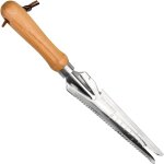 Outil gouge de désherbage en acier inoxydable avec poignée en bois, 33. 5cmx3cm désherbeur manuel pour ... Outil gouge de désherbage en acier inoxydable avec poignée en bois, 33. 5cmx3cm désherbeur manuel pour ...