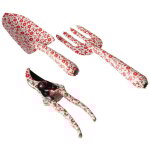 Outils de jardin en coffret cadeau lilly, mini - pelle, mini - fourche  fleurs, mini - ciseaux de jardin, ...