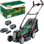 Bosch - tondeuse  gazon sans fil universalrotak 2x18v - 37 - 550 - 2 batteries 4, 0 ah + 1 chargeur ...