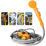 Lifcausal - douche de camping portable 12v avec pompe immergée douche de voyage randonnée voiture Lifcausal - douche de camping portable 12v avec pompe immergée douche de voyage randonnée voiture