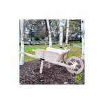 Outils et nature - brouette en bois grand mod�le finition luxy
