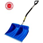 Outils perrin - pelle � neige et poussoir polypro 540 x 380 cm manche alu ergo poign�e, pour le d�neigement ...