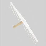 Rateau en polypropylne multi usage sans manche - 63 cm - outils perrin