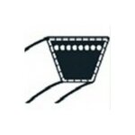 28012 - courroie de transmission pour tondeuse autoport�e outils wolf a80