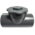 Clapet anti - retour  battant  50 pvc pression